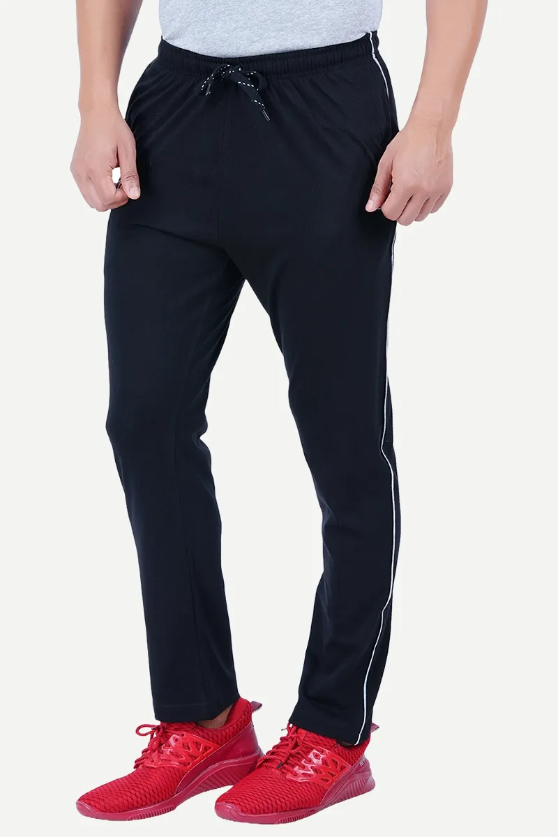 Track Pants - Black Jogging bottoms For Mens | Ariser