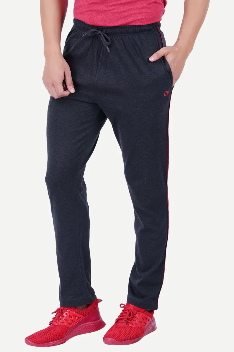 Track Pants - Charcoal Jogging bottoms For Mens | Ariser