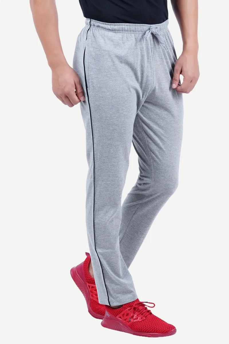 Track Pants - Gray Jogging bottoms For Mens | Ariser