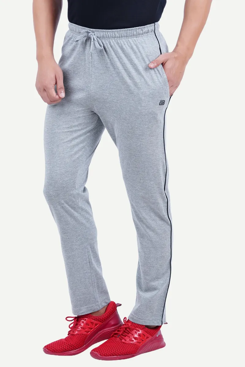 Track Pants - Gray Jogging bottoms For Mens | Ariser