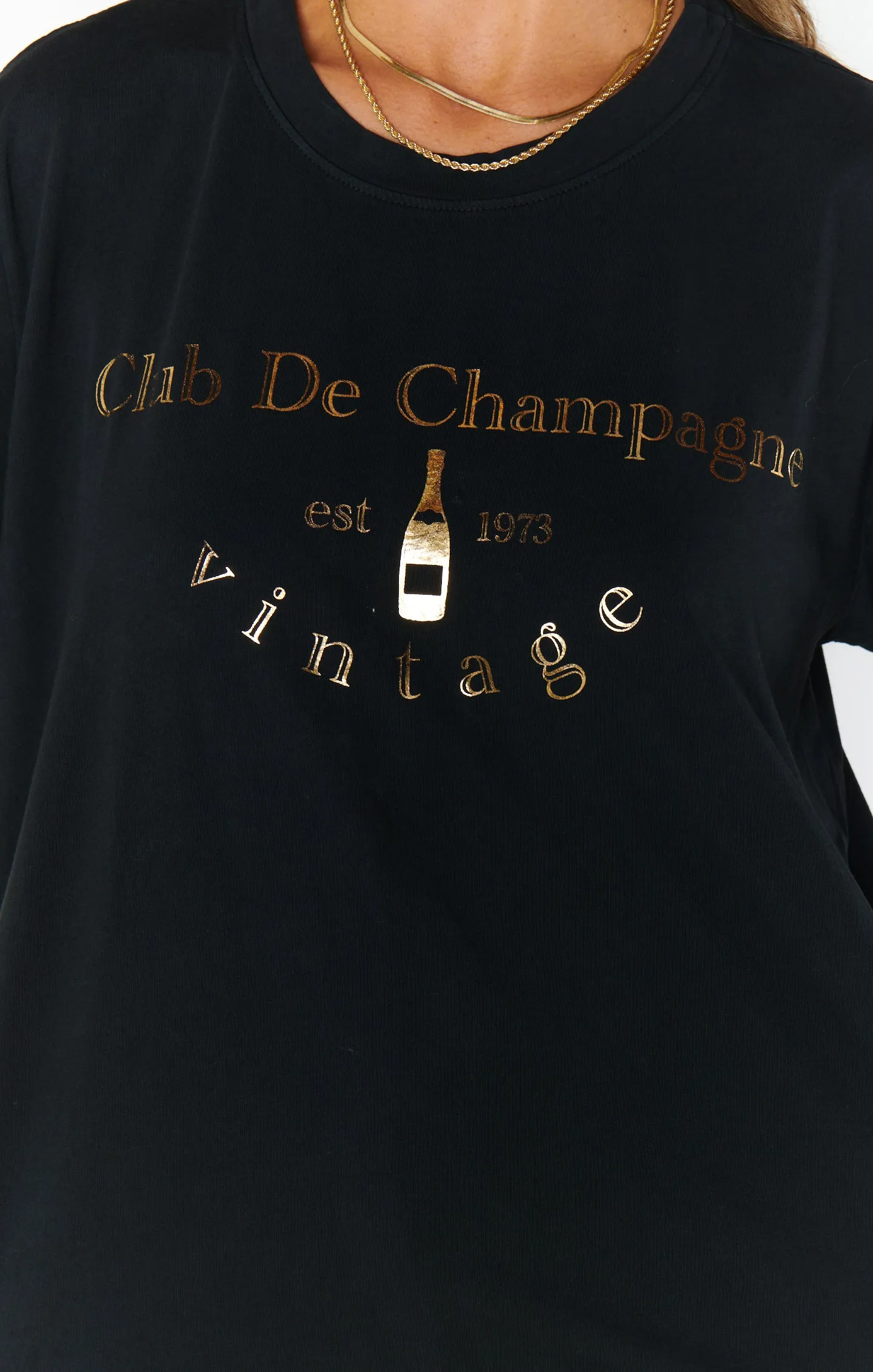 Travis Tee ~ Club De Champagne Graphic