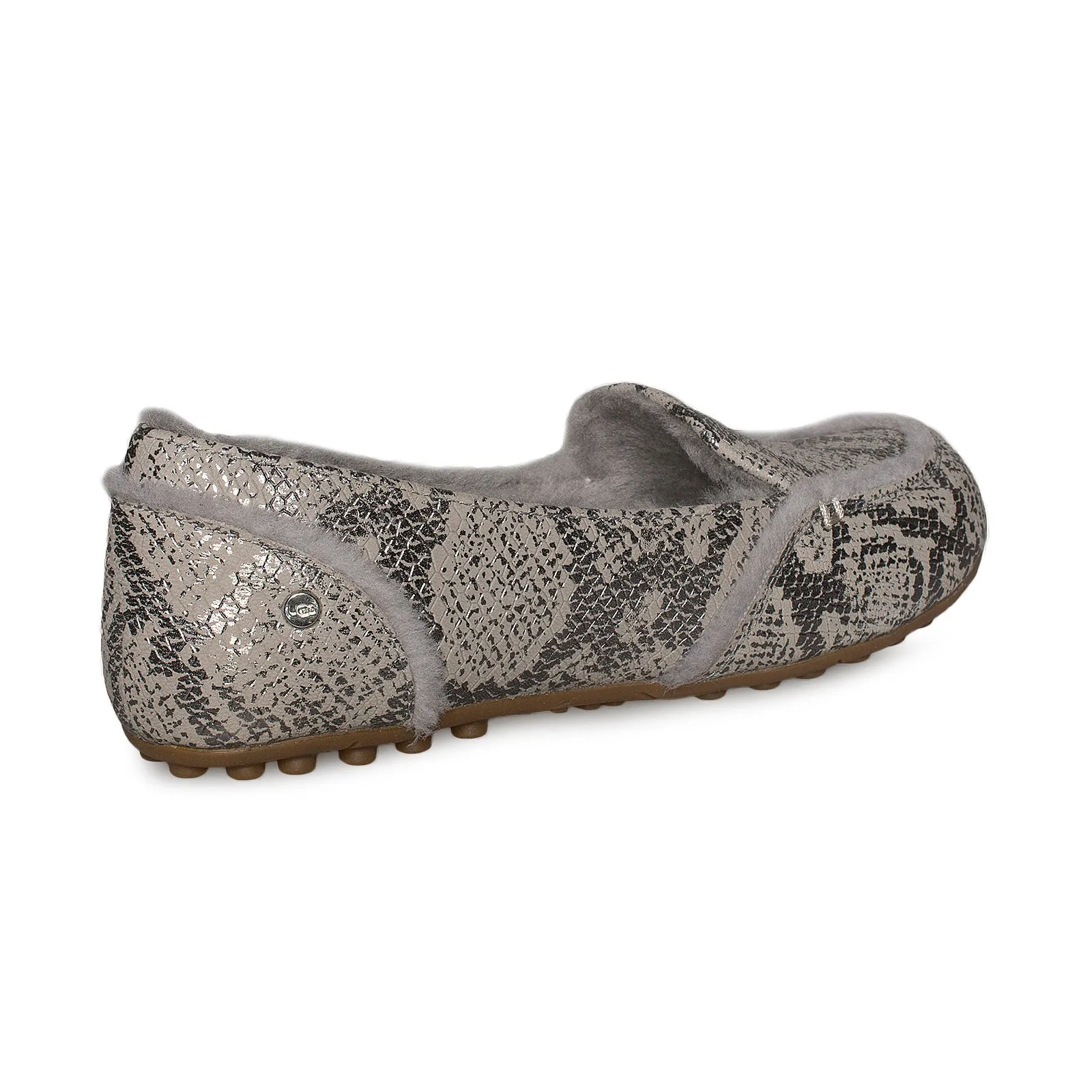 UGG Hailey Metallic Silver Shoes - Women's