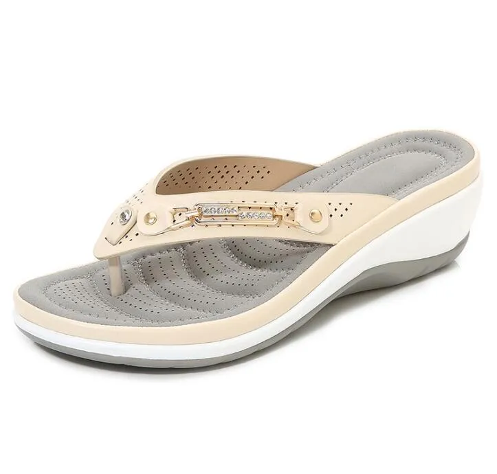 Vanccy- Summer Bling Sandals Comfortable Slippers