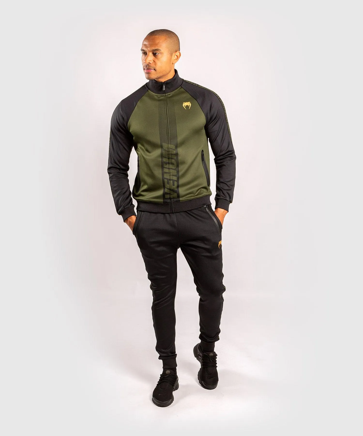 Venum Club 212 Track Jacket - Khaki/Black