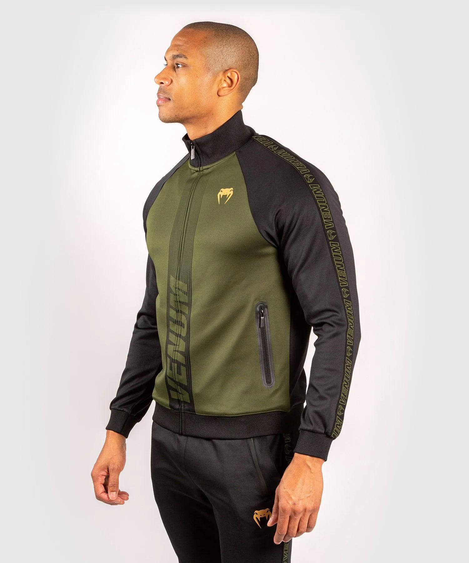 Venum Club 212 Track Jacket - Khaki/Black