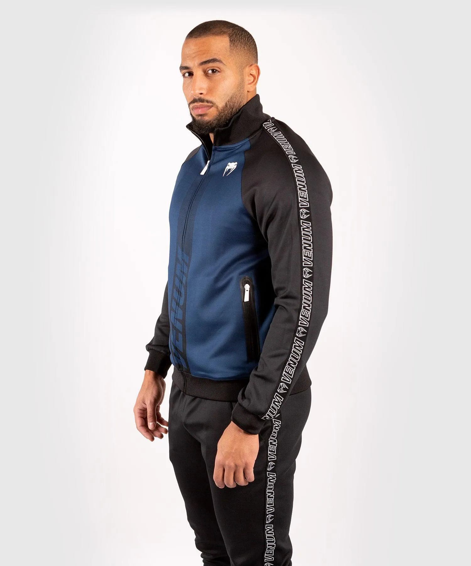 Venum Club 212 Track Jacket - Navy Blue/Black