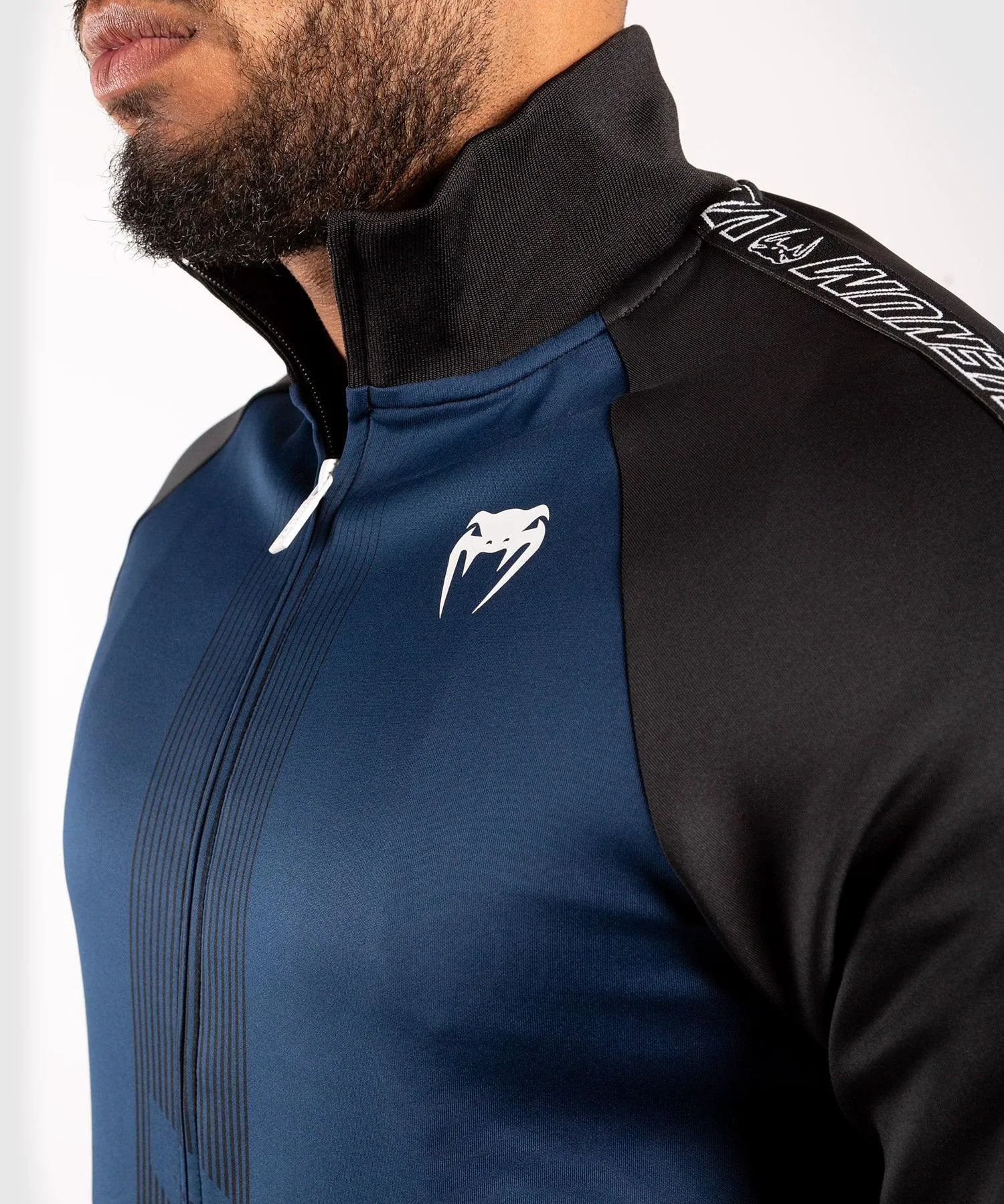 Venum Club 212 Track Jacket - Navy Blue/Black