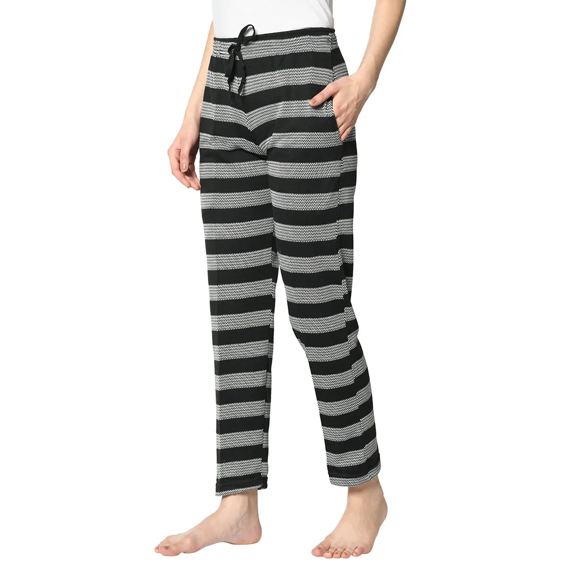 Vimal Jonney Black Trackpant For Women's