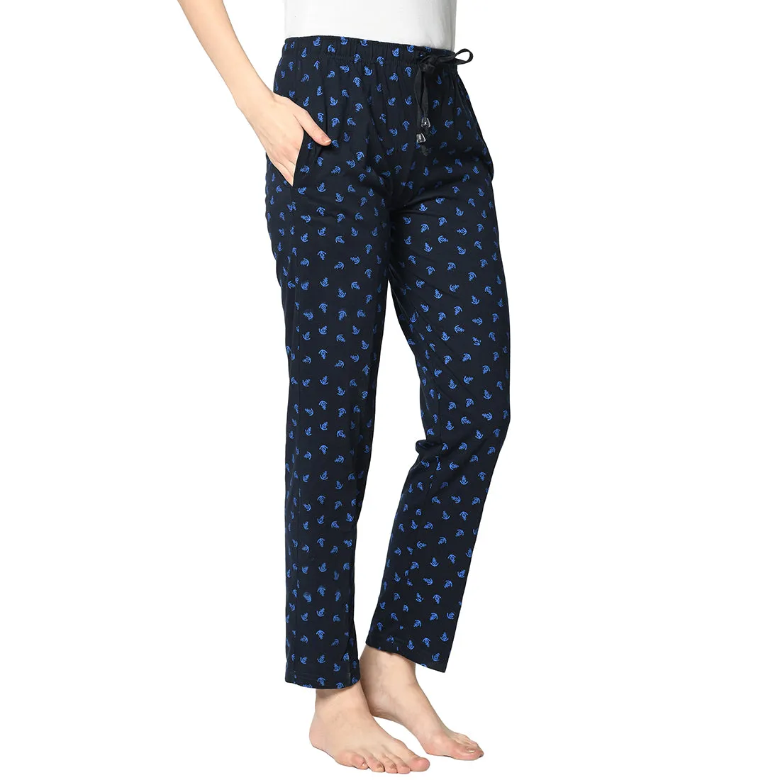 Vimal Jonney Blue Trackpant For Women's