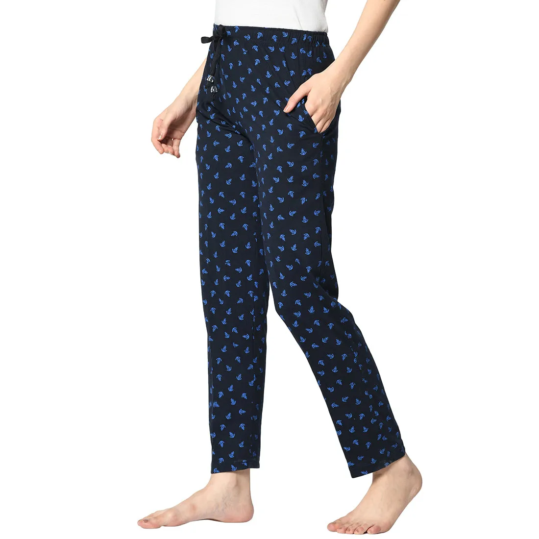 Vimal Jonney Blue Trackpant For Women's