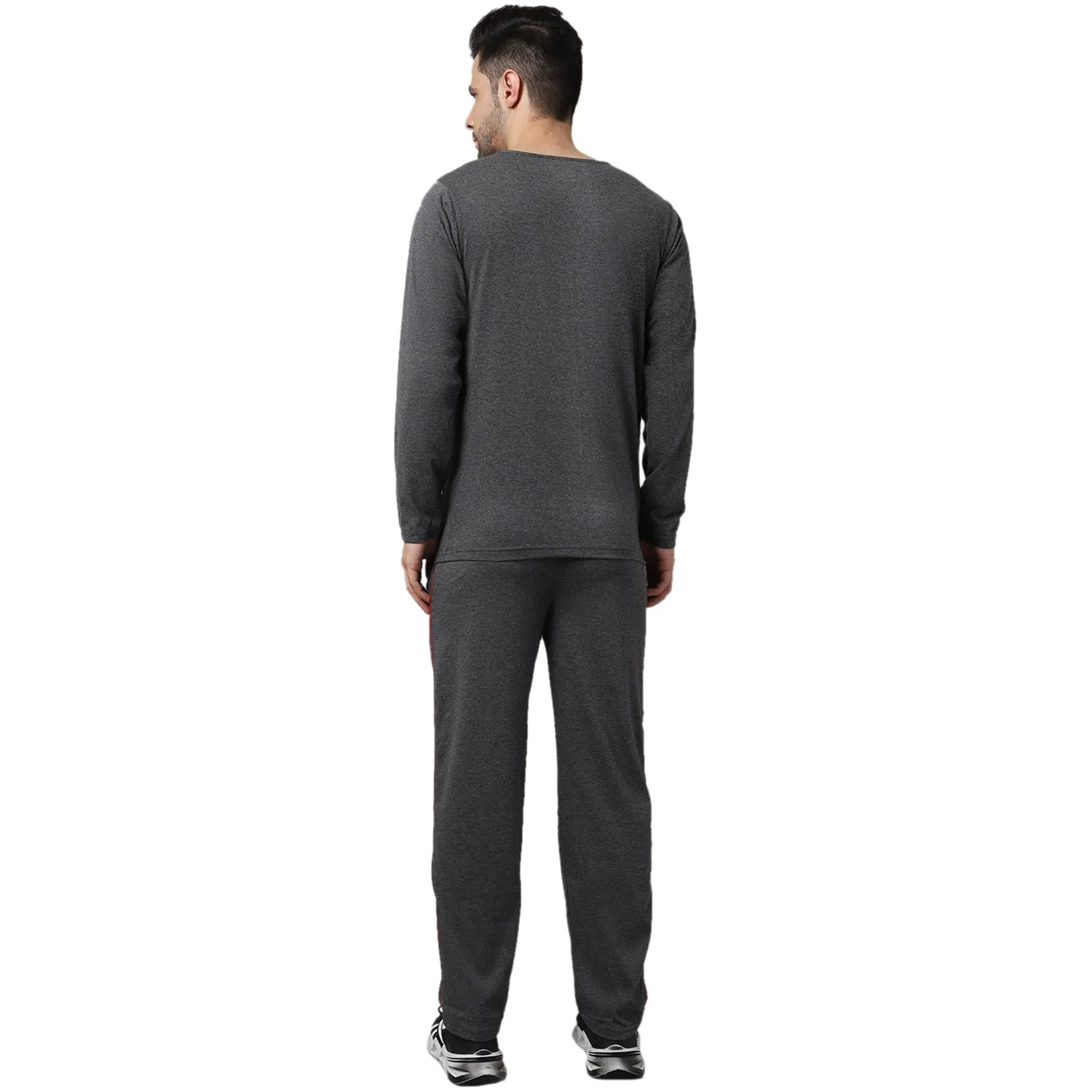 Vimal Jonney Cotton Anthracite Tracksuit for Men