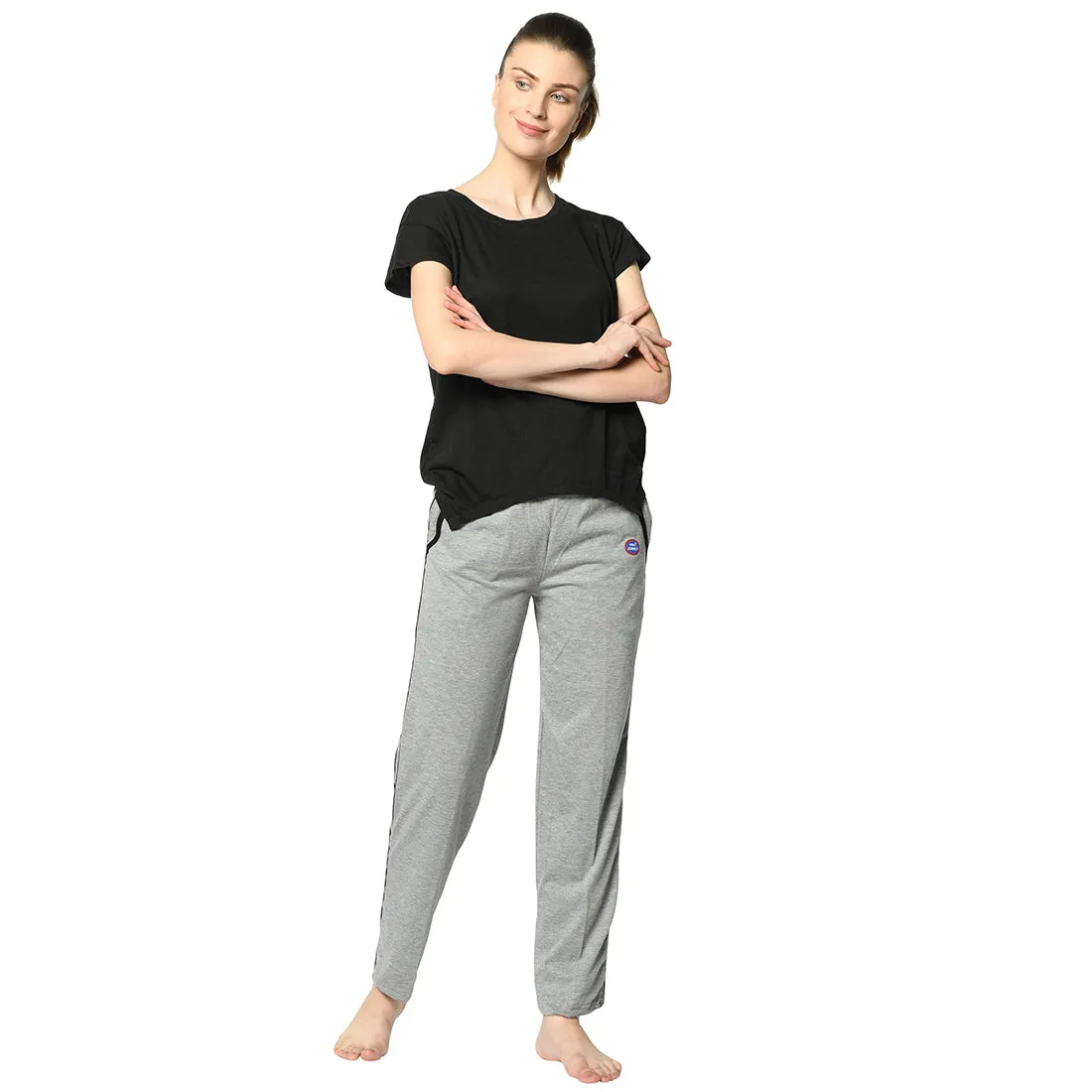 Vimal Jonney Grey Trackpant For Women's