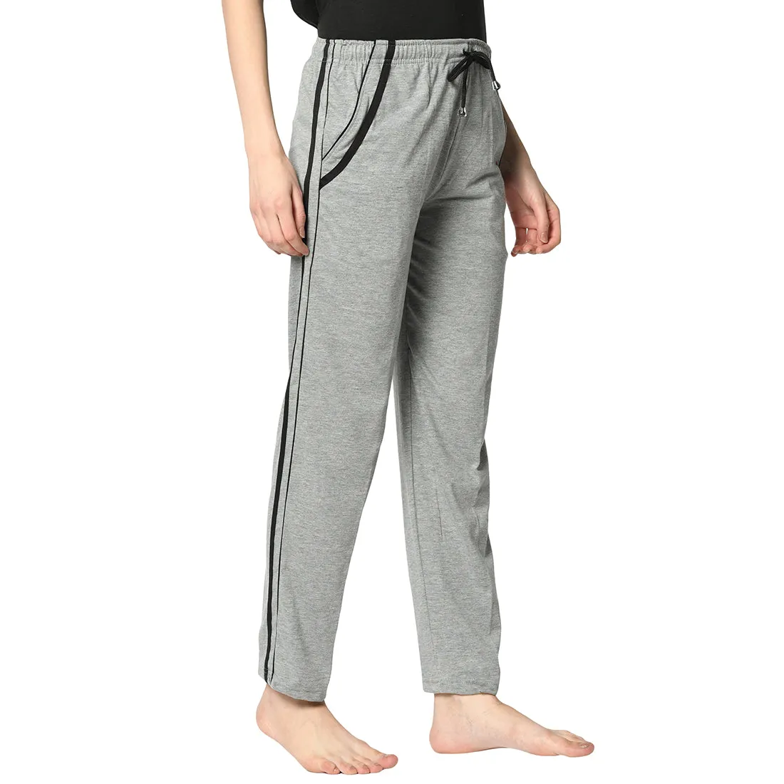 Vimal Jonney Grey Trackpant For Women's