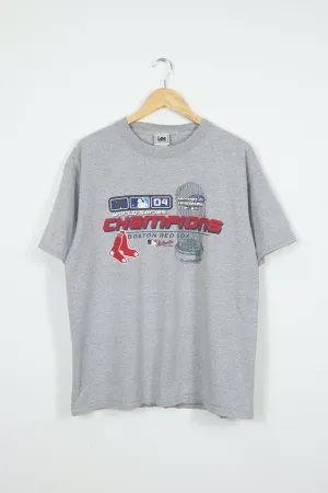 Vintage Boston Red Sox 2004 World Series Champions Tee