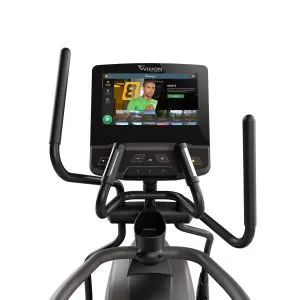 Vision Fitness S600ENT Entertainment Suspension Elliptical " HD Console   SUR600E Recumbent Bike Bundle