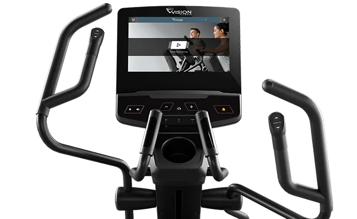 Vision Fitness S700ENT Ascent Trainer   SUR600E Recumbent Bike Bundle