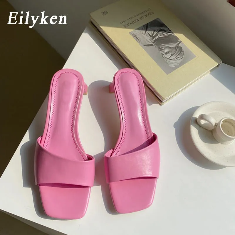 Wenkouban Women Brand Slippers 2022 Summer Outdoor Beach Flip Flop Open Toe Flat Casual Low Heel Leisure Sandal Female Slides