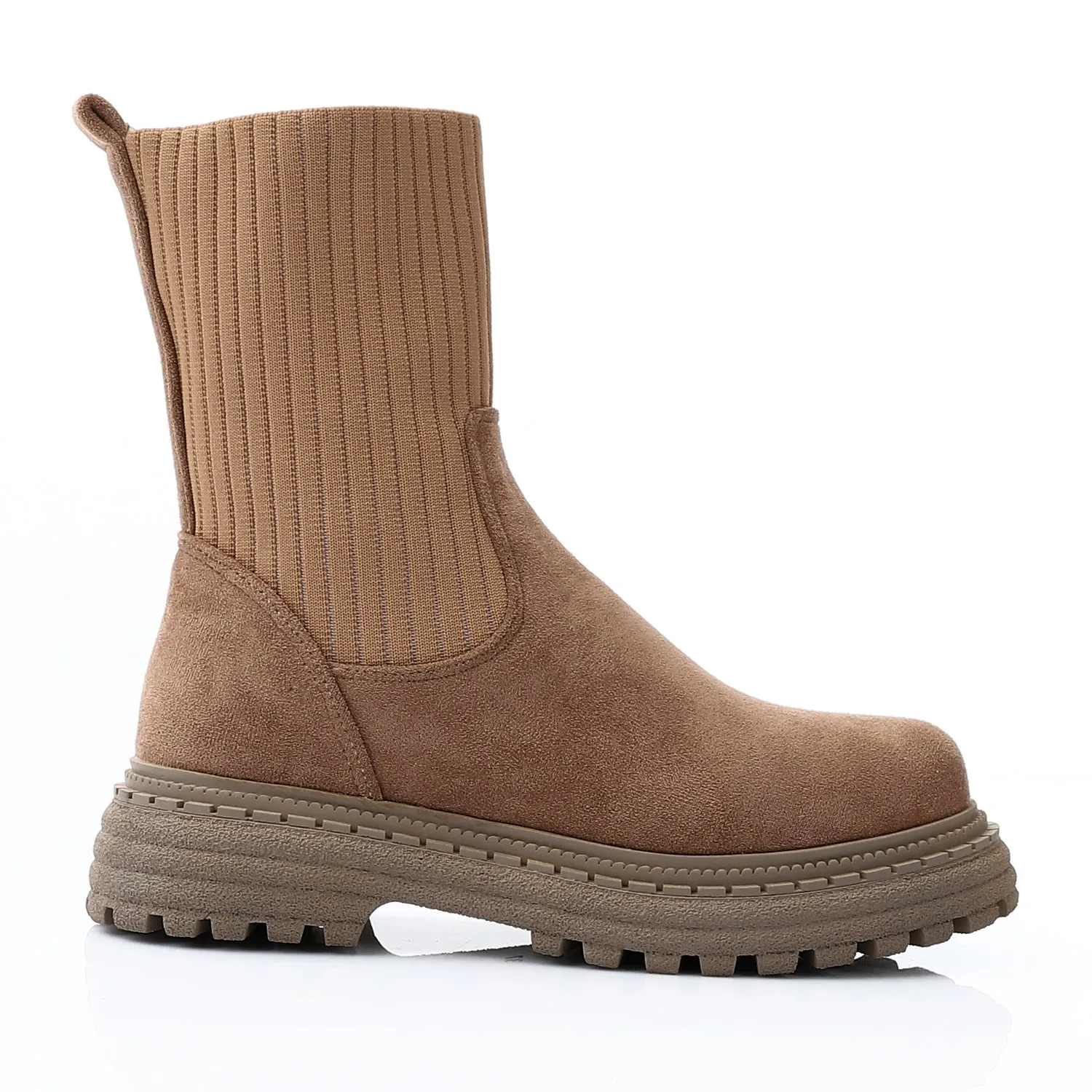 Wide Fit Anthem chunky chelsea boots