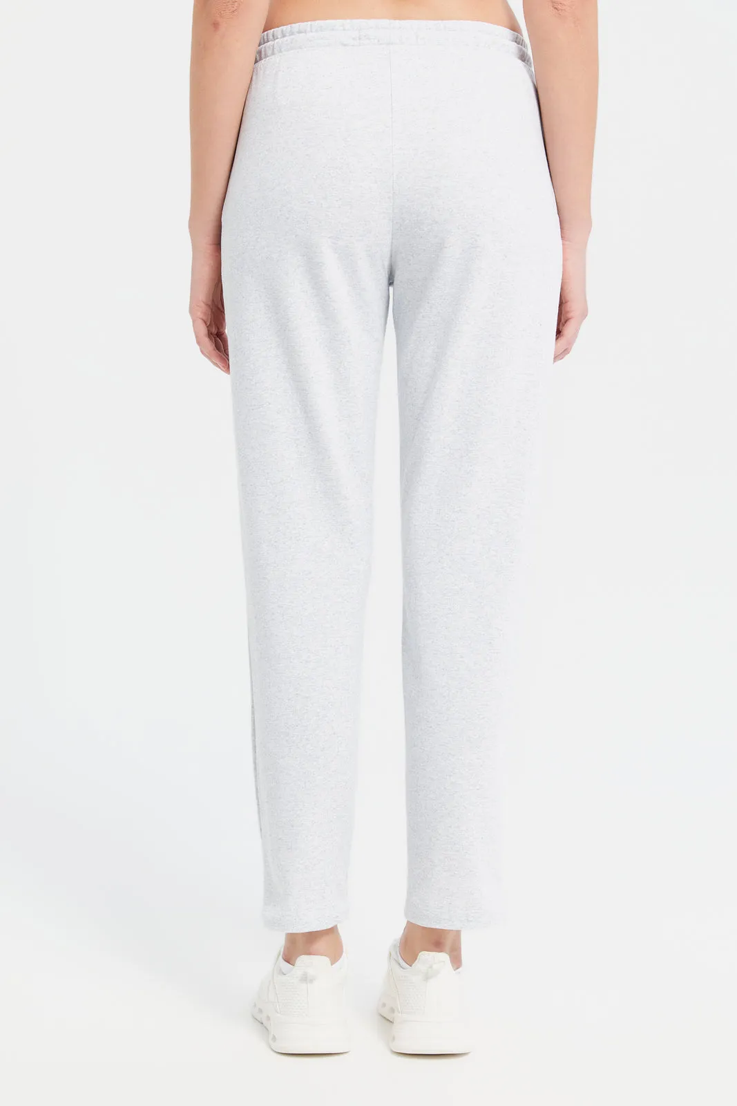 Women Grey Basic Track Pants