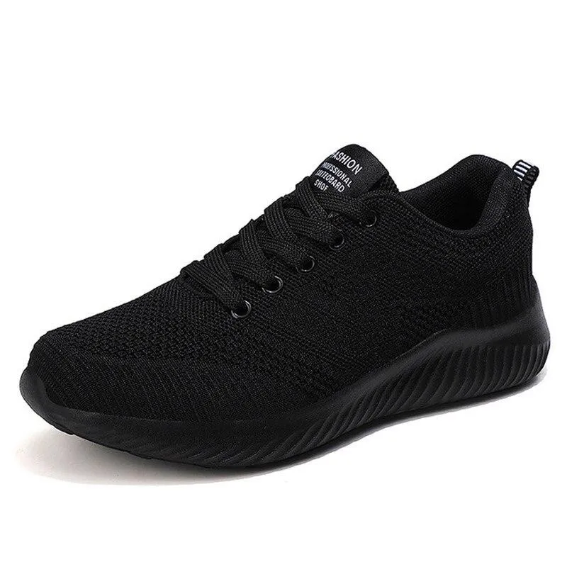 women shoes lace-up mesh breathable casual shoes women sneakers footwear female shoe walking