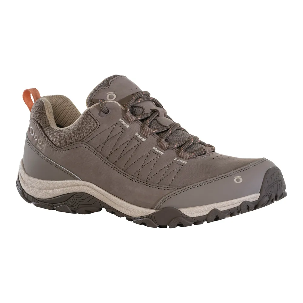 Women's Oboz Ousel Low Waterproof Color: Cinder Stone