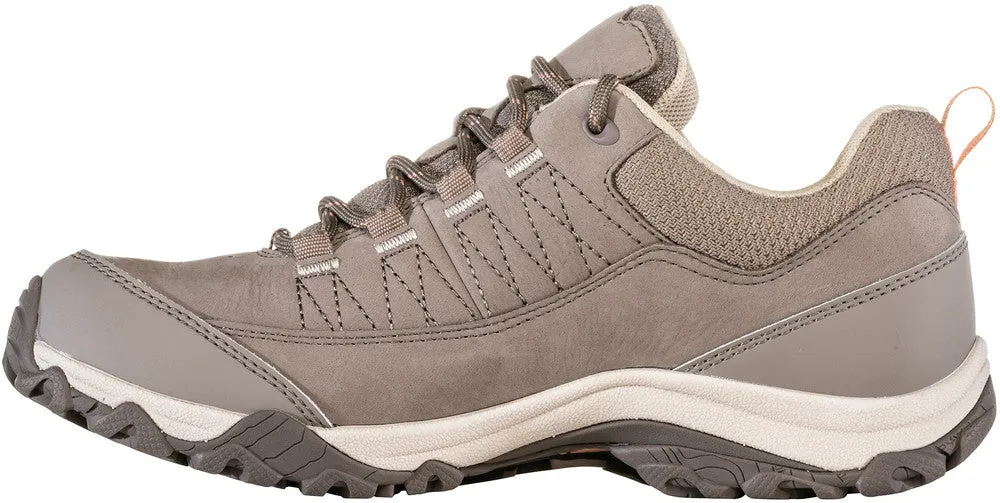 Women's Oboz Ousel Low Waterproof Color: Cinder Stone