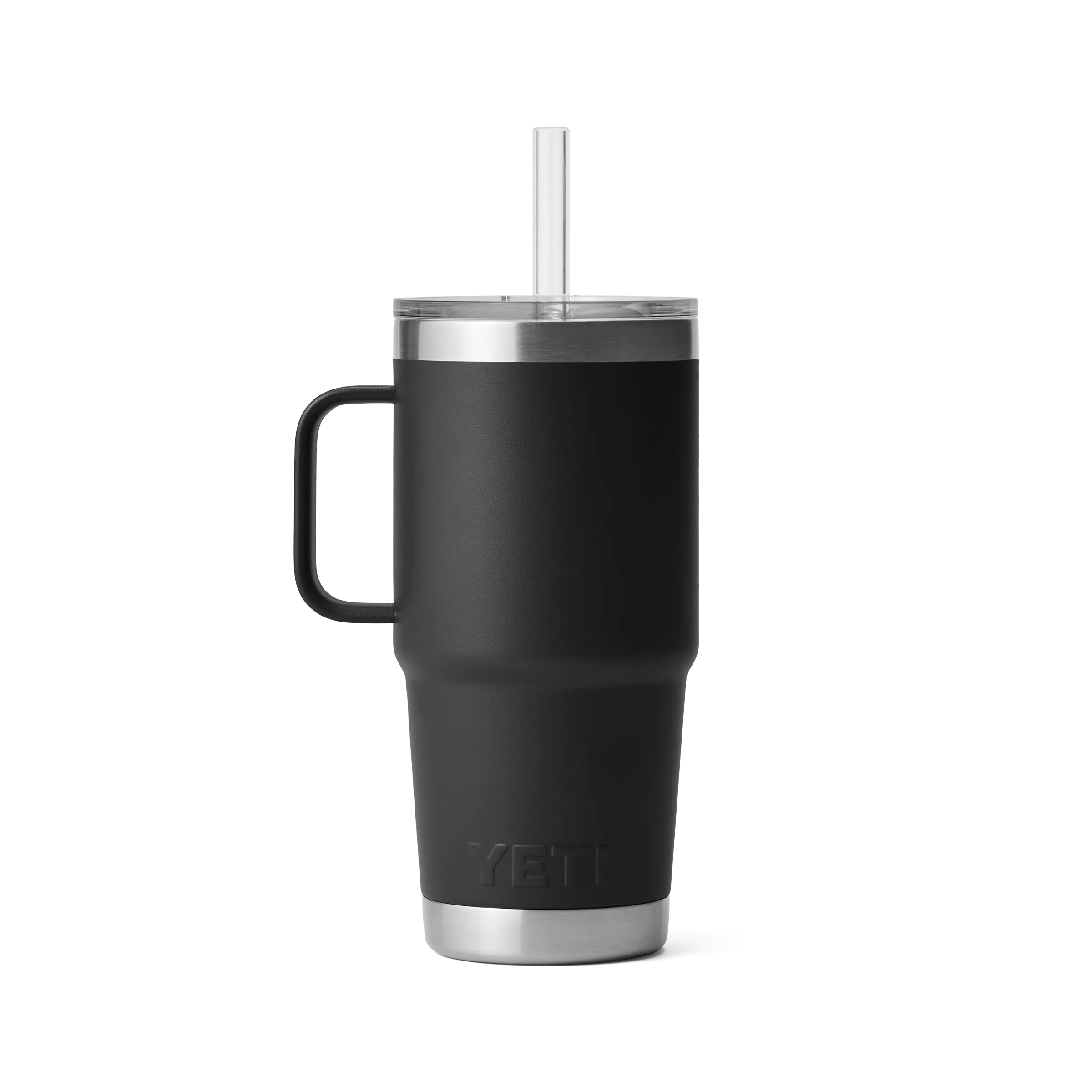 Yeti Rambler 25oz Mug With Straw Lid - Black