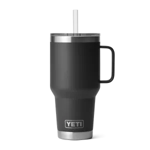 Yeti Rambler 35oz Mug With Straw Lid - Black