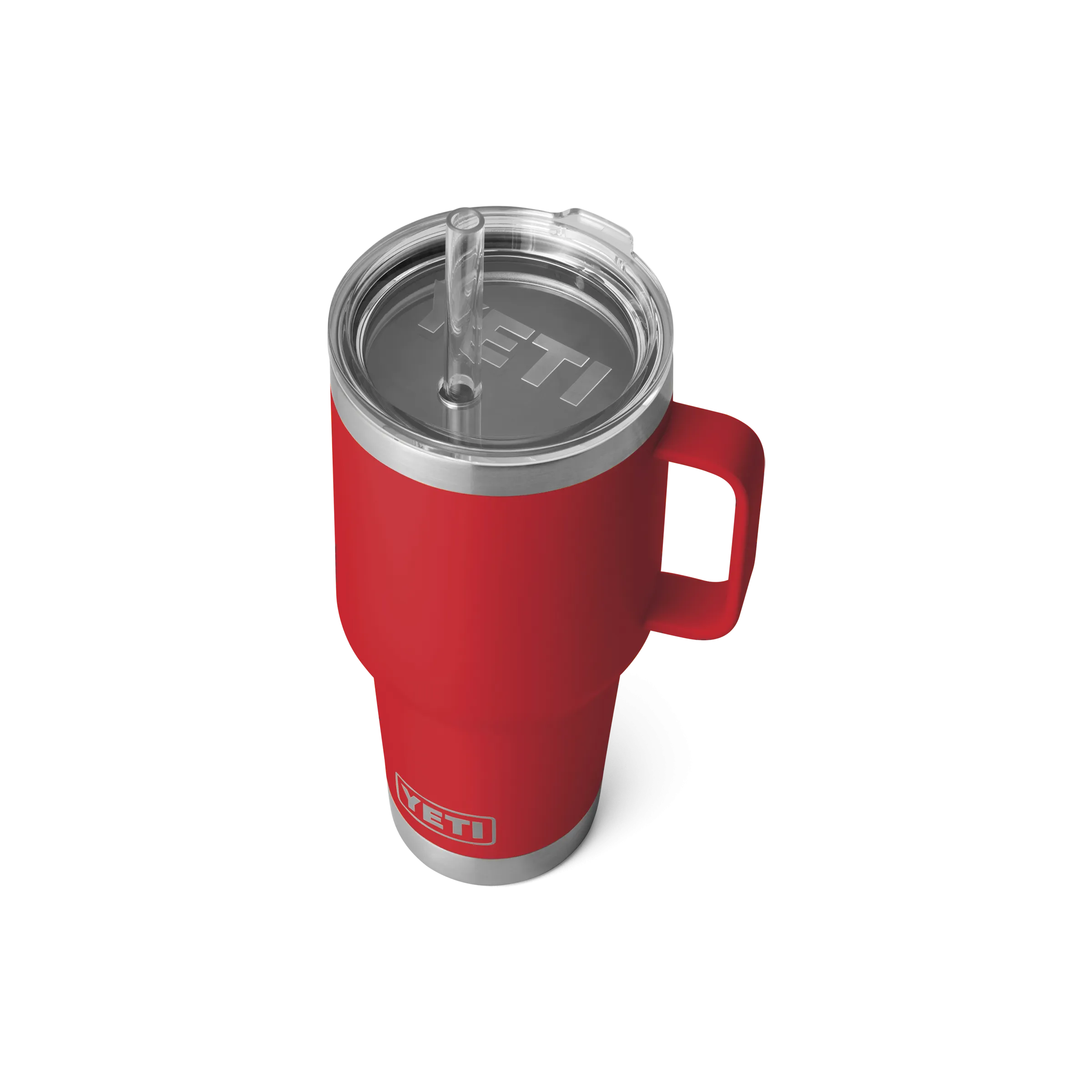 Yeti Rambler 35oz Mug With Straw Lid - Rescue Red